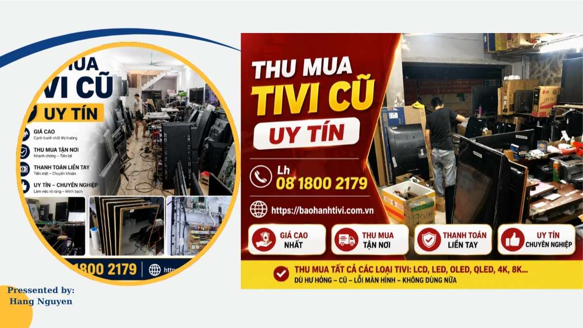 Hệ Thống Địa Chỉ Thu Mua Tivi Cũ Tại Hà Nội