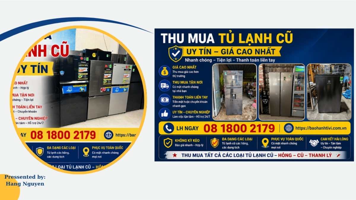 Thu Mua Tủ Lạnh Cũ Tại Hà Nội Giá Cao – Thu Mua Tận Nơi Nhanh Chóng 24/7