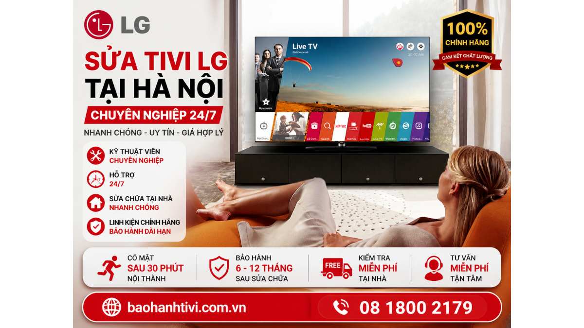 Cam Kết Của Trung Tâm Sửa Tivi LG Hà Nội